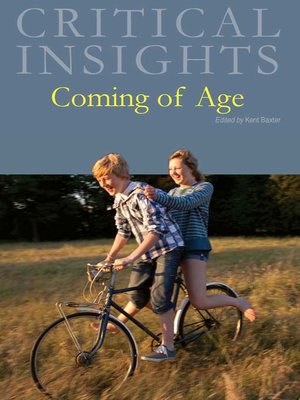 cover image of Critical Insights: Coming of Age